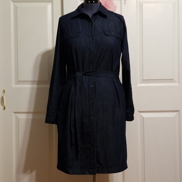 Laura Scott Dresses & Skirts - Laura Scott Denim Dress  NWOT